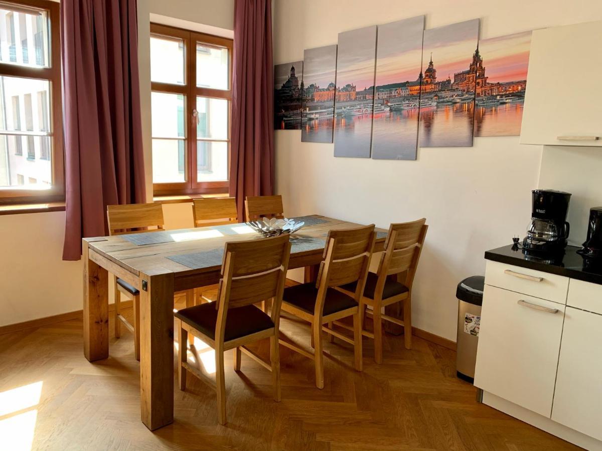 Familienapartment An Der Frauenkirche Dresden Eksteriør bilde